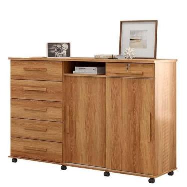 Imagem de Cômoda Grande Organizadora 176cm Max New Lukaliam Freijo