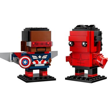 Imagem de LEGO® BrickHeadz - Capitão América e Hulk Vermelho