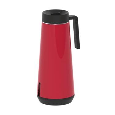 Imagem de Tramontina 61645106 Bule Térmico em Aço Inox Vermelho de 1 L, Vermelho