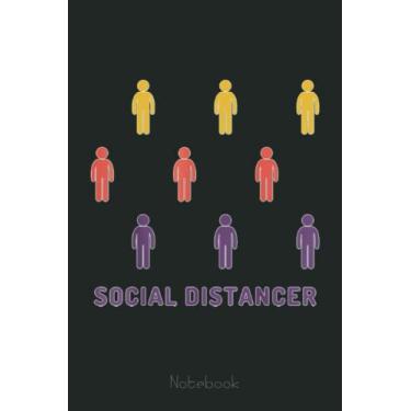 Imagem de Social Distancer is a new norm Notebook: The Beekeepers Journal & Beehive Log Book (110 Pages Bee Notebook & Bee Journal)