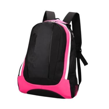 Imagem de Dynwave Mochila de badminton, mochila de tênis, para raquete de badminton, raquetes de tênis, Rosa