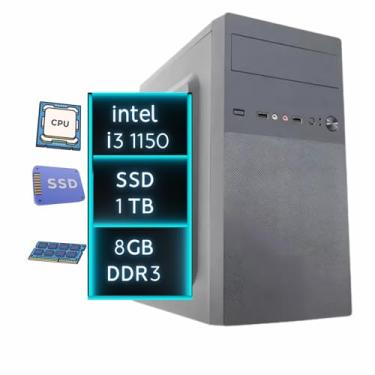 Imagem de Computador home office intel Core I3 QUARTA GERAÇÃO, SSD 1 TB, 8GB Memoria ram - CPU DCP-HOMEOFFICE40 DreamComputers