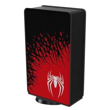 Imagem de Capa Homem Aranha Case Protetora Lavável Anti Poeira para Ps5 Fat Slim Spider Man Proteção (PS5 SLIM)