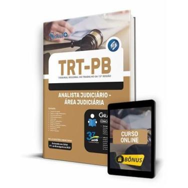 Imagem de Apostila TRT-PB - Analista Judiciário - Área Judiciária - Editora Solu