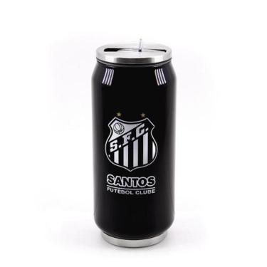 Imagem de Copo De Inox Com Canudo 350ml - Santos-Unissex