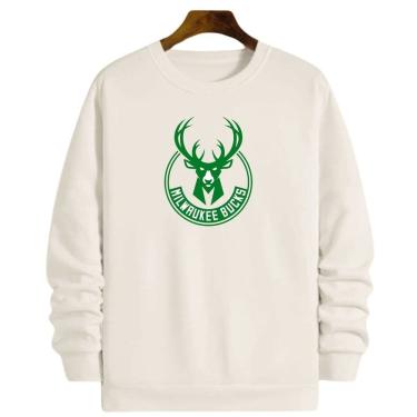 Imagem de Blusa Moletom Gola Basquete Milwaukee Buck Giannis Basketball