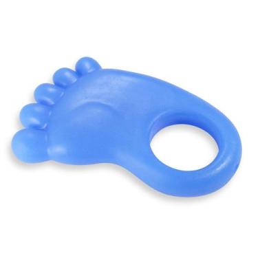 Imagem de Mordedor Pézinho - Azul - Pais e Filhos