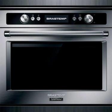 Imagem de Micro-ondas Brastemp Gourmand 40 Litros Inox 220v, 220V