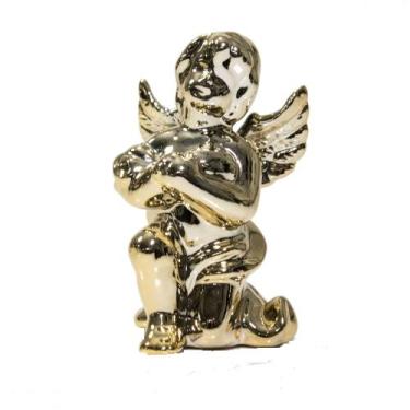 Imagem de 2un Enfeite Anjo de Cerâmica  para Decoração - Casa das Essências SS, 