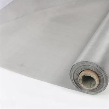 Imagem de TWENOW Filtro de alimentos 1 peça malha 4-500, filtro de aço inoxidável 304, tela de peneira de arame de aço inoxidável (malha de 500 26 mícrons, 30 cm por 1 metro)