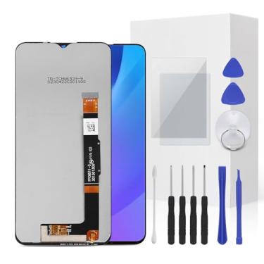 Imagem de JENCYFU Kit de substituição para tela TCL 4X 5G T601DL Full LCD Screen Display Touch Digitalizador Montagem completa com ferramenta de reparo para modelo TCL 4X 5G T601DL 16.6 cm