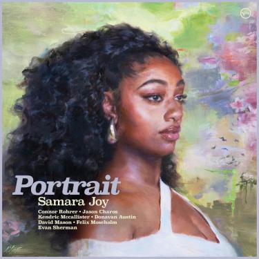 Imagem de Retrato de disco de vinil lp Samara Joy