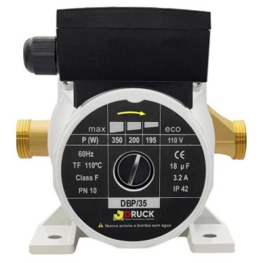 Imagem de Bomba para Pressurização Druck Dbp35 110V 350w Bronze Maior Resistênci
