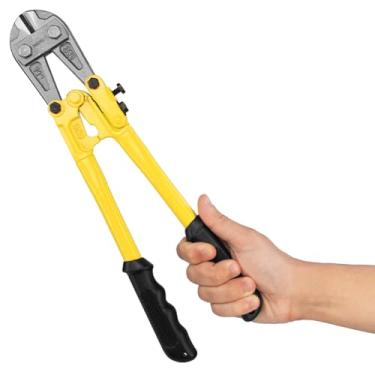 Imagem de Alicate Corta Vergalhão Cabos Arame Tesoura Profissional 14 Polegadas Cabo Emborrachado
