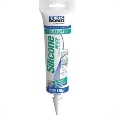 Imagem de Cola Silicone Tekbond 130G Base Dagua Branca - TEK BOND, Branco
