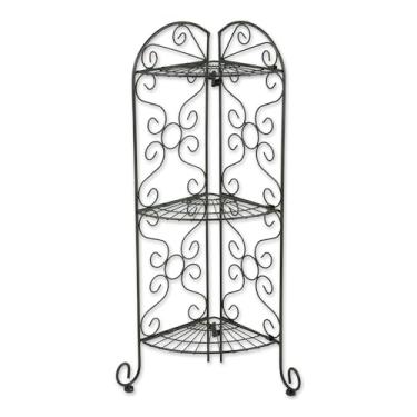 Imagem de Gifts & Decor Metal Display Shelf Unit Corner Plant Stand, No Size, No Color