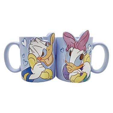 Imagem de Disney Pato Donald e Pato Dizzy Par, conjunto de 2, aprox. 300 ml SAN4078