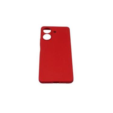 Imagem de Capa Vermelha Xiaomi Redmi 13c + Película Privacidade - Dsitrbuidora B