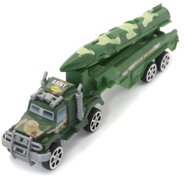 Imagem de Carreta A Fricção Militar Camuflado Verde Míssil