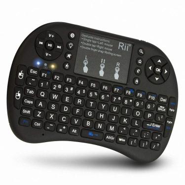 Imagem de Mini Teclado Touchpad Retroiluminado Wireless