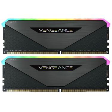 Imagem de Memória Ram Corsair Vengeance Rgb Rt 16gb (2x8gb) / Ddr4 / 3200mhz - Cmn16gx4m2z3200c16
