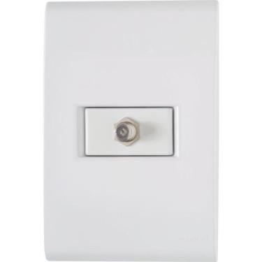 Imagem de Tramontina Liz Conjunto 4x2 1 Tomada Tv SAT