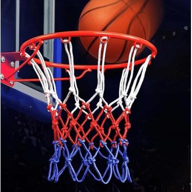 Imagem de Cesta Aro de Basquete com Bola Jogo Esporte Rede