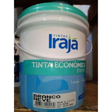 Imagem de Latex Irajá econômico branco 3,6L - Iraja