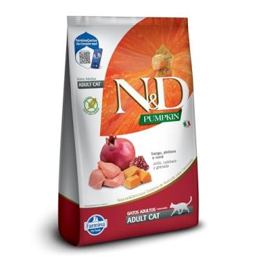 Imagem de Ração Farmina N&D Pumpkin Frango, Abóbora e Romã para Gatos Adultos - 7,5kg