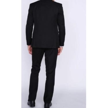 Imagem de Terno Slim MICROFIBRA PRETO - Elegante ternos , 58