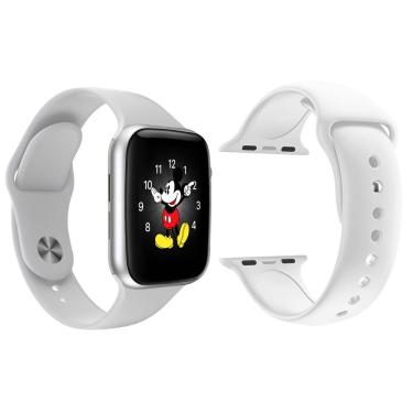 Imagem de Kit 1 Relógio Smartwatch Ld5 Branco + 1 Pulseira Branco