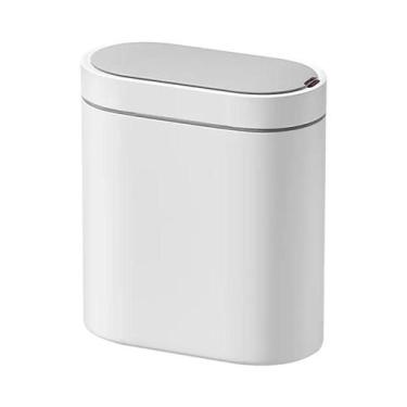 Imagem de Lixeira Inteligente À Prova D'água De 7L Com Sensor Automático Para Ba