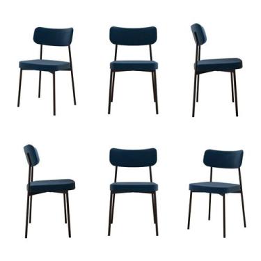 Imagem de Kit com 6 Cadeiras para Sala de Jantar Mona Yescasa