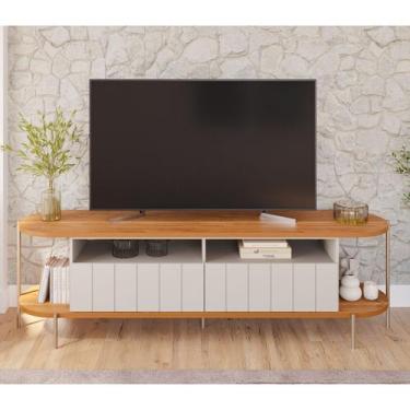 Imagem de Rack para Tv 70 Polegadas 100% Mdf 58,5cm X 204cm - Permobili