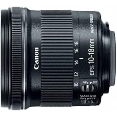 Imagem de Canon EF-S 10-18 mm f/4.5-5.6 é lente STM, apenas lente