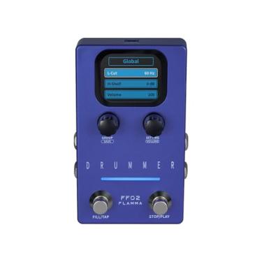 Imagem de SPYMINNPOO Pedal de Efeito de Guitarra, Baixa Pedals Máquina de Pedais Com 121 Grooves 11 Styles Rhythm Pedaling 66 Slots Ritmico para Live Studio Performance (Plugue da UE)