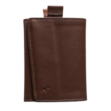 Imagem de The Frenchie Co. - Mini carteira organizadora de cartões compacta - Design de bolso fino para transporte diário - Perfil pequeno com acesso rápido ao cartão e fecho seguro, Mocha, Carteira RFID