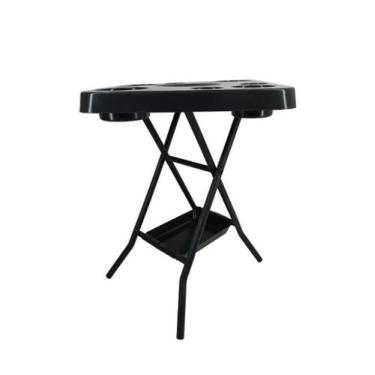 Imagem de Mesinha Petisqueira Multiuso Dobrável Desmontavel Portátil Bandeja Chu