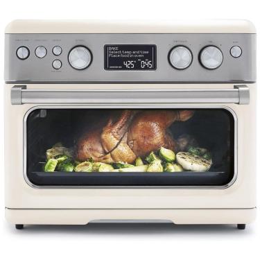 Imagem de Forno Elétrico com Função Airfryer, 13 Predefinições e Interior Antiaderente, 110V 1800W, GreenPan, Creme