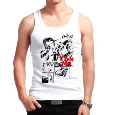 Imagem de Camiseta Regata Banda A-HA, rock new wave, anos 80, exclusiva - LADO B