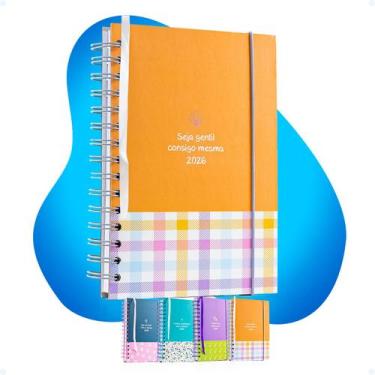 Imagem de Agenda Planner 2026 Semanal Datada Mensal Calendario Diario - Hxt, Lar