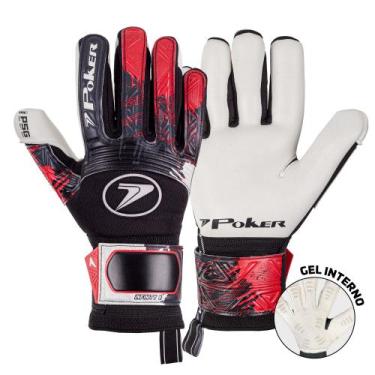 Imagem de Luva de Goleiro Profissional Poker Infinity II com Gel Antideslizante,