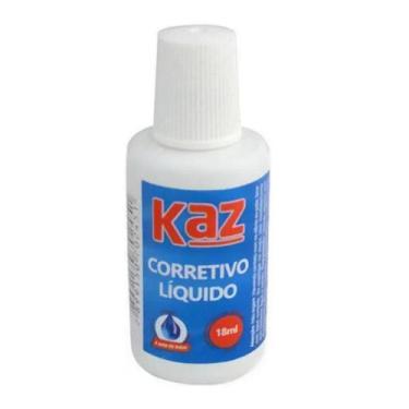 Imagem de Corretivo liquido 18ml base agua - kaz