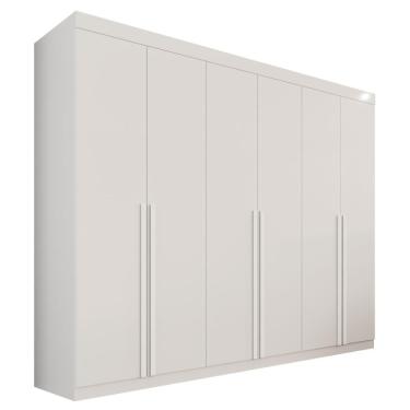 Imagem de Guarda-Roupa 6 Portas 8 Gavetas MDF Dubai – Mais Móveis