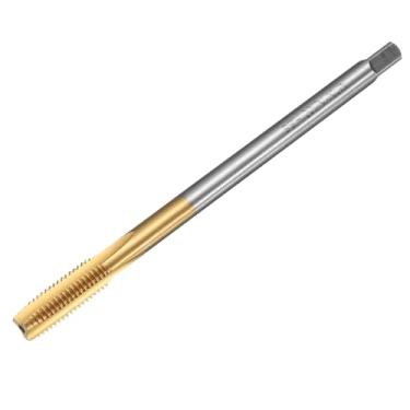 Imagem de uxcell Torneira de rosca métrica M7 x 1 H2 100 mm rosca reta rosca fresadora torneiras ferramenta de reparo de rosqueamento