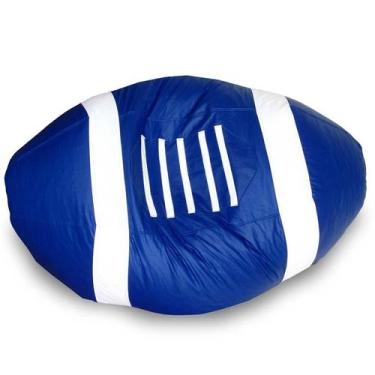 Imagem de Puff American Ball em material sintético Azul Royal - Phoenix Puff