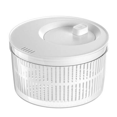 Imagem de Secador de Salada Clear Fresh Branco 5,5L - Ou