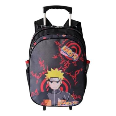 Imagem de Mochila Escolar Infantil Desenho Japonês Rodinha G Meninos