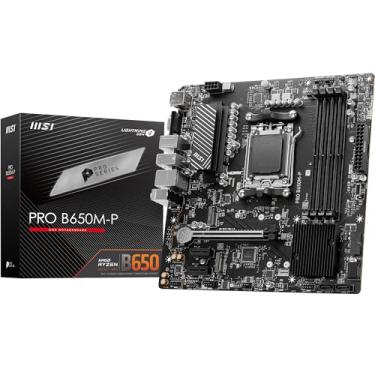 Imagem de Placa Mãe MSI PRO B650M-P (AM5/4xDDR5/HDMI/DisplayPort/VGA/M.2/USB 3.2)