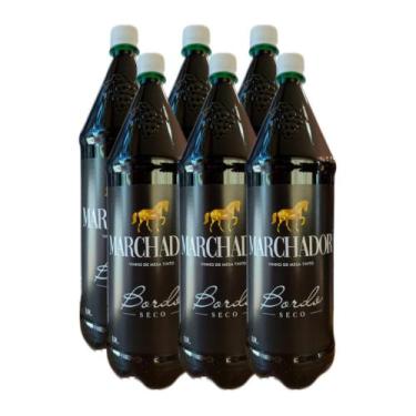 Imagem de Vinho Tinto Colonial Bordo Seco 2l Serra Gaucha Kit 6un - Marchador